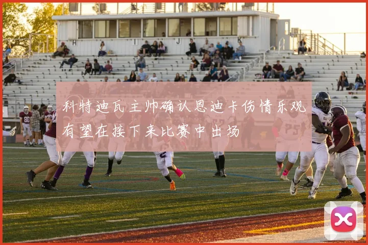 科特迪瓦主帅确认恩迪卡伤情乐观有望在接下来比赛中出场